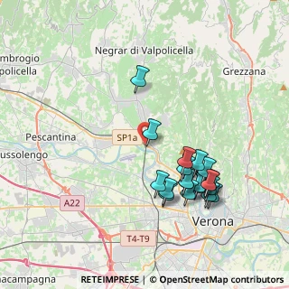Mappa Viale del Brennero, 37124 Verona VR, Italia (3.90895)