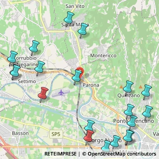 Mappa Viale del Brennero, 37124 Verona VR, Italia (3.2905)