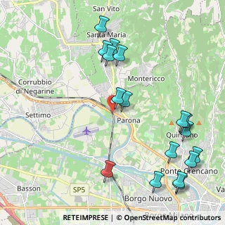 Mappa Viale del Brennero, 37124 Verona VR, Italia (2.55412)