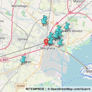 Mappa Via Calvi Pier Fortunato, 30175 Venezia VE, Italia (2.85545)