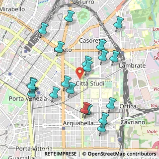 Mappa Via Carpaccio, 20133 Milano MI, Italia (1.0555)