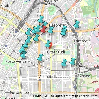 Mappa Via Carpaccio, 20133 Milano MI, Italia (0.9375)