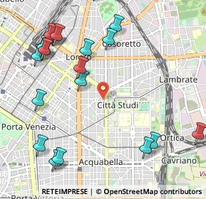 Mappa Via Carpaccio, 20133 Milano MI, Italia (1.324)