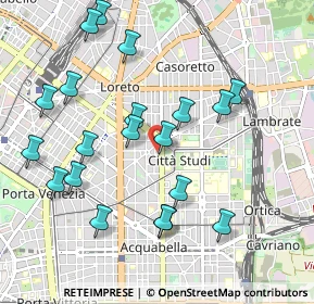 Mappa Via Vittore Carpaccio, 20096 Milano MI, Italia (1.0485)