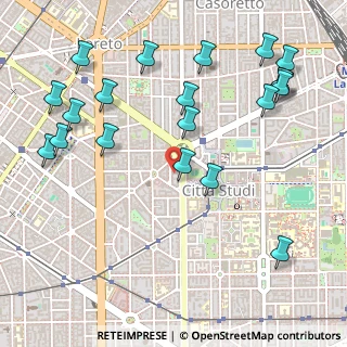 Mappa Via Carpaccio, 20133 Milano MI, Italia (0.6345)