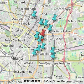 Mappa Via Carpaccio, 20133 Milano MI, Italia (1.272)