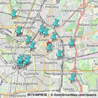 Mappa Via Carpaccio, 20133 Milano MI, Italia (2.22833)