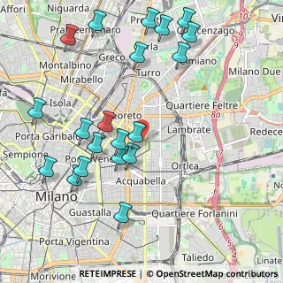 Mappa Via Carpaccio, 20133 Milano MI, Italia (2.3455)