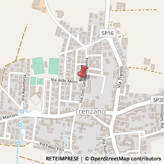 Mappa Via A. Moro, 5, 25030 Trenzano, Brescia (Lombardia)