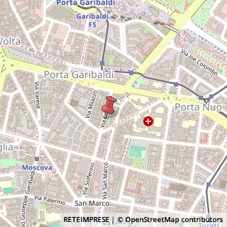 Mappa Via Solferino, 46, 20121 Milano, Milano (Lombardia)