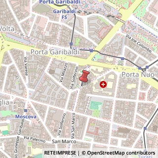 Mappa Via Mancino, 14, 20121 Milano, Milano (Lombardia)