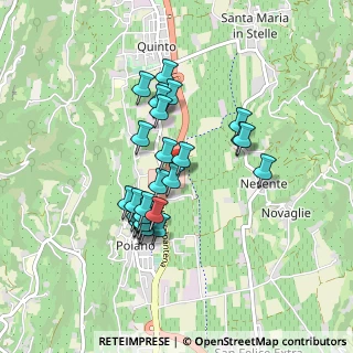 Mappa Via Valpantena, 37030 Poiano VR, Italia (0.73704)