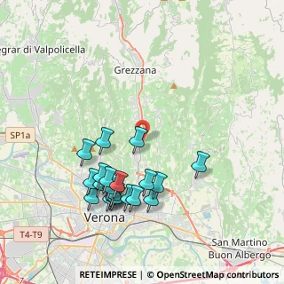 Mappa Via Valpantena, 37030 Poiano VR, Italia (4.003)