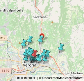 Mappa 37030 Poiano VR, Italia (4.003)