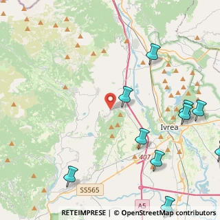 Mappa Via Conte di Castellamonte Michele Cagnis, 10010 Lessolo TO, Italia (6.27182)