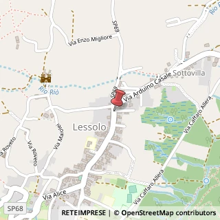 Mappa Via Vittorio Veneto, 210, 10010 Lessolo, Torino (Piemonte)