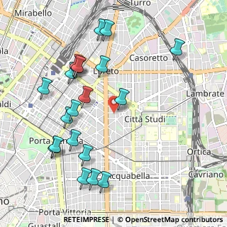 Mappa Via Garofalo Benvenuto, 20133 Milano MI, Italia (1.1345)