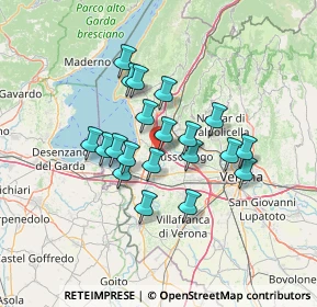 Mappa Località Pontirole, 37010 Pastrengo VR, Italia (10.6995)