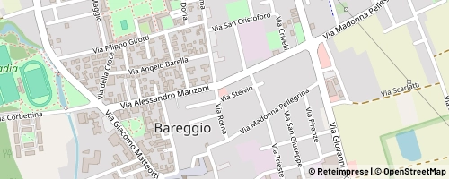 Mappa Bareggio