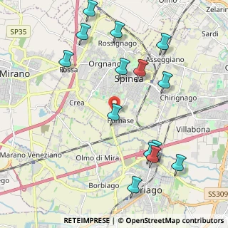 Mappa Via Gorizia, 30038 Spinea VE, Italia (2.35786)