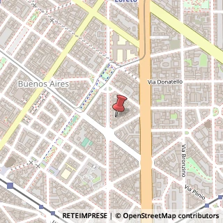 Mappa Via Bartolomeo Eustachi, 48, 20129 Milano, Milano (Lombardia)