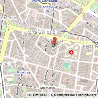 Mappa Via Solferino, 35, 20121 Milano, Milano (Lombardia)