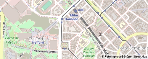 Mappa Mailand