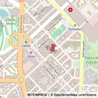 Mappa Via Sebastiano Del Piombo,  23, 20149 Milano, Milano (Lombardia)