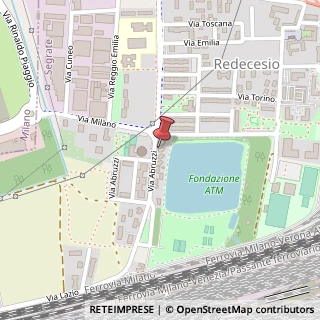 Mappa Via Abruzzi, 3, 20090 Segrate, Milano (Lombardia)