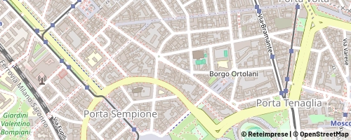 Mappa Mediolan