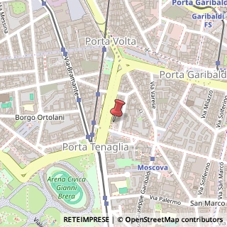 Mappa Piazzale Biancamano, 8, 20121 Milano, Milano (Lombardia)