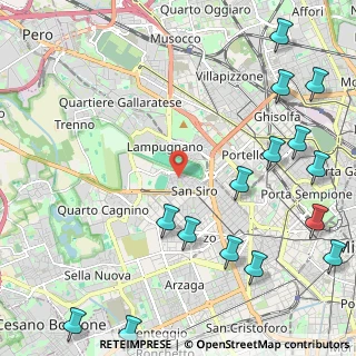Mappa Via degli Ottoboni, 20148 Milano MI, Italia (3.07)