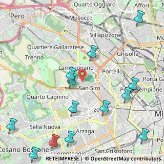 Mappa Via degli Ottoboni, 20148 Milano MI, Italia (2.87769)