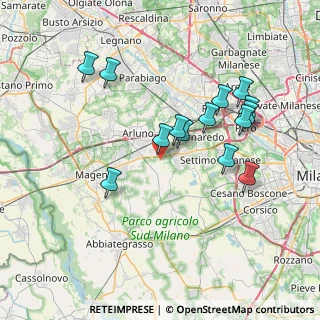 Mappa Via Cascina Parini, 20018 Sedriano MI, Italia (7.19)