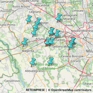 Mappa Via Cascina Parini, 20018 Sedriano MI, Italia (6.71188)