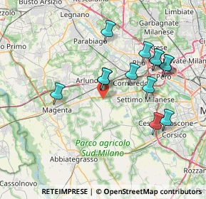 Mappa Via Cascina Parini, 20018 Sedriano MI, Italia (7.18846)