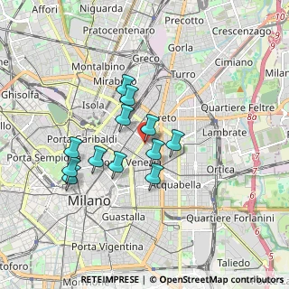 Mappa Galleria Buenos Aires, 20124 Milano MI, Italia (1.42917)