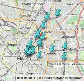 Mappa Via G. Masera, 20129 Milano MI, Italia (1.5825)