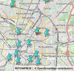 Mappa Via G. Masera, 20129 Milano MI, Italia (2.65462)