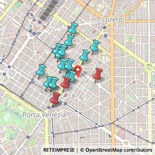 Mappa Via G. Masera, 20129 Milano MI, Italia (0.352)