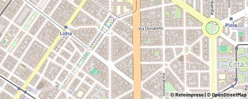 Mappa Milano