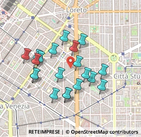 Mappa Via Stradella 7 Via Stradella 1 |, 20129 Milano MI, Italia (0.4055)