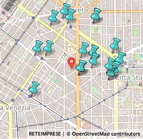 Mappa Via Stradella 7 Via Stradella 1 |, 20129 Milano MI, Italia (0.4745)