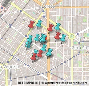 Mappa Via Alessandro Stradella, 20129 Milano MI, Italia (0.316)