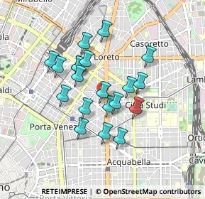 Mappa Via Alessandro Stradella, 20129 Milano MI, Italia (0.716)