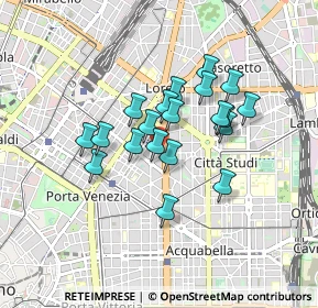 Mappa Via Stradella 7 Via Stradella 1 |, 20129 Milano MI, Italia (0.656)