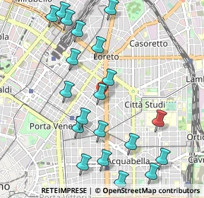 Mappa Via Stradella 7 Via Stradella 1 |, 20129 Milano MI, Italia (1.163)