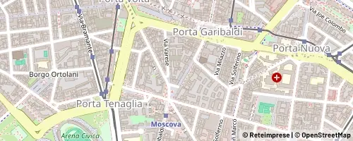 Mappa Milan