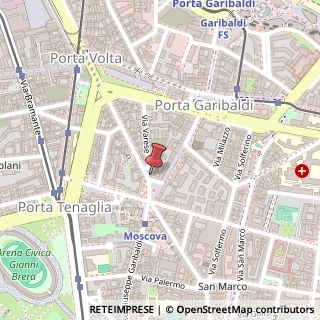 Mappa Largo la Foppa, 5, 20121 Milano, Milano (Lombardia)