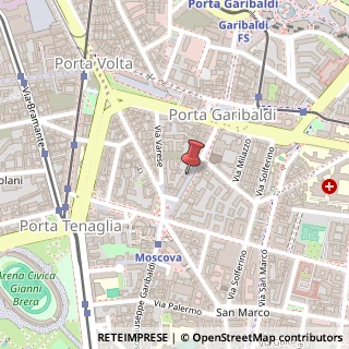 Mappa Corso Garibaldi, 113, 20121 Cologno Monzese, Milano (Lombardia)